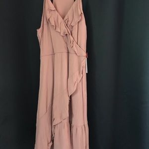 Soft Pink Ruffle dress